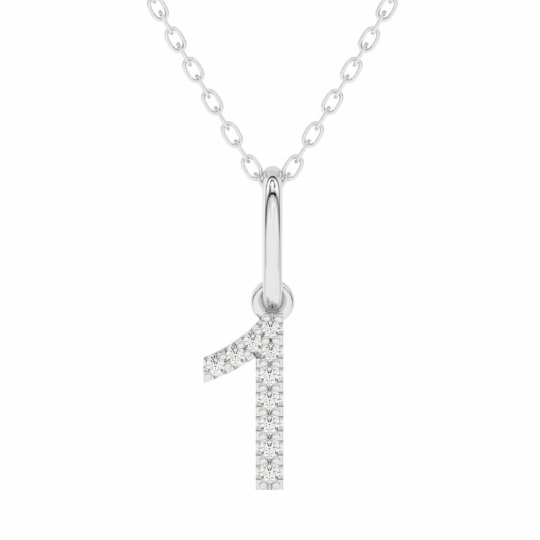 "1" Number Pendant