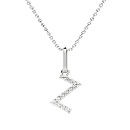 "Z" Initial Pendant